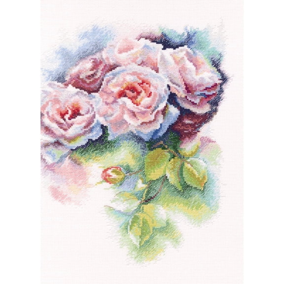 RTO M547 Pink Bliss Counted Cross Stitch Kit