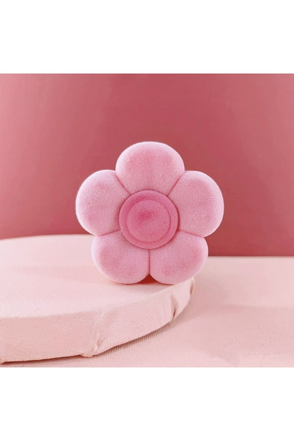 Pink cartoon jewelry box, wedding ring box, storage box