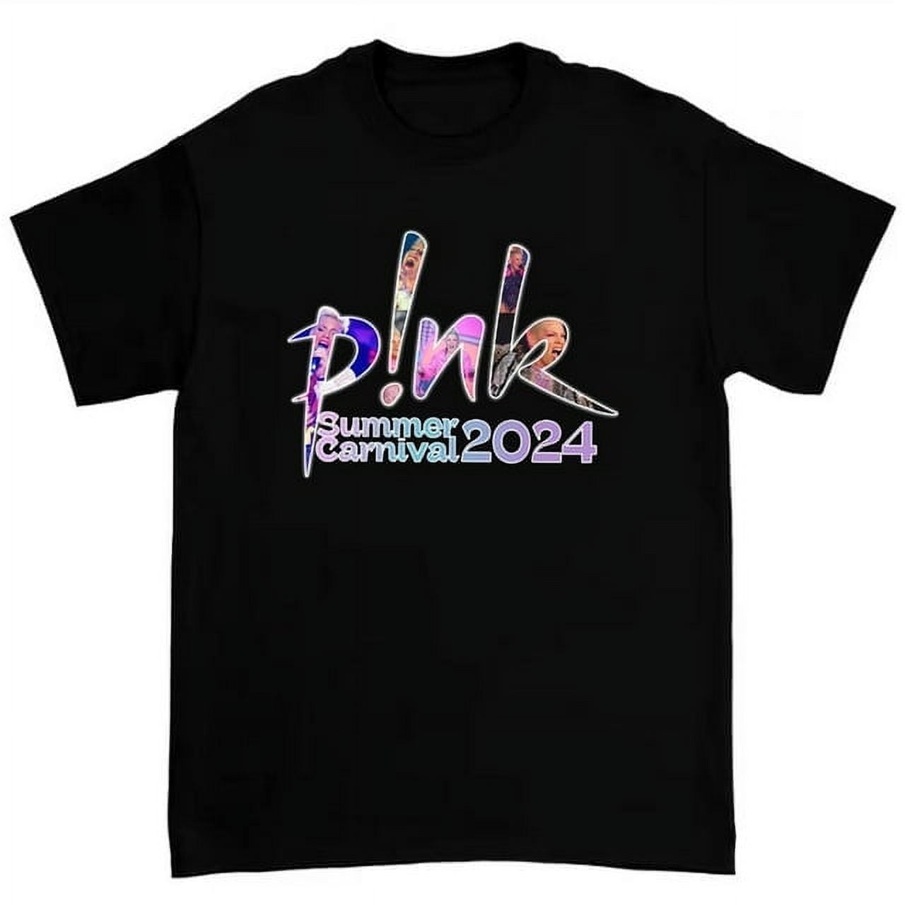 Pink concert tshirt. Summer Carnival 2024 Tour Tshirt. Concert t shirt