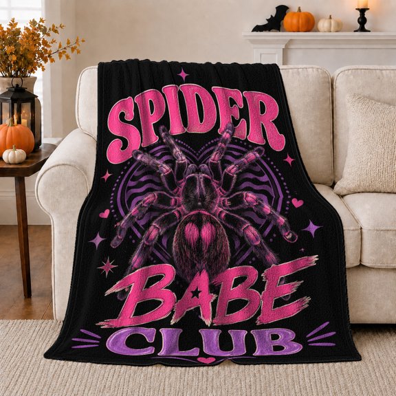 Pink decorative motif With Bold Lettering And Hearts, Soft Flannel Blanket with Bold decorative motif Graphic Print, Housewarming Gift and Home Decor for Bedroom and Living Room