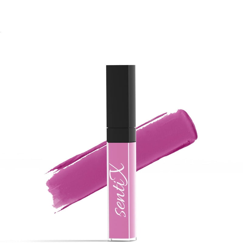 Pink forest - Liquid lipstick by SentiX, matte, High Coverage, Lightweight, Vegan, Paraben-Free, with Vitamin E