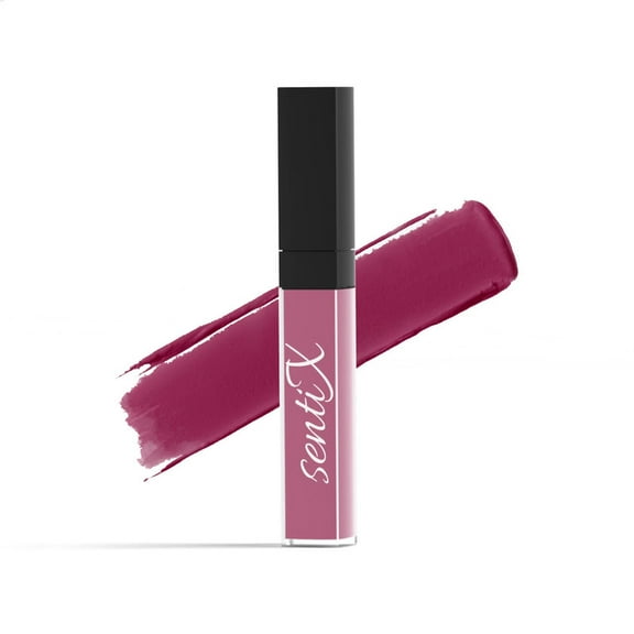 Pink forest - Liquid lipstick by SentiX, matte, High Coverage, Lightweight, Vegan, Paraben-Free, with Vitamin E