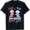 thumbnail image 1 of Pink or Blue Big Sister Loves You-Gender Reveal Shirt, 1 of 3
