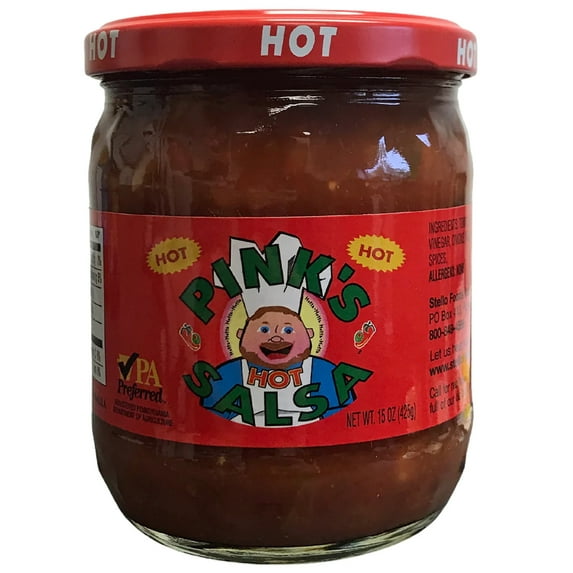 Pink's - Hot Salsa 15 oz