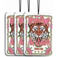 thumbnail image 1 of Pink tiger car air freshener, Christian car accessories interior hanging set, Bible verse roaring tiger decorations, feminine Christian religious gifts (genuine), 1 of 5
