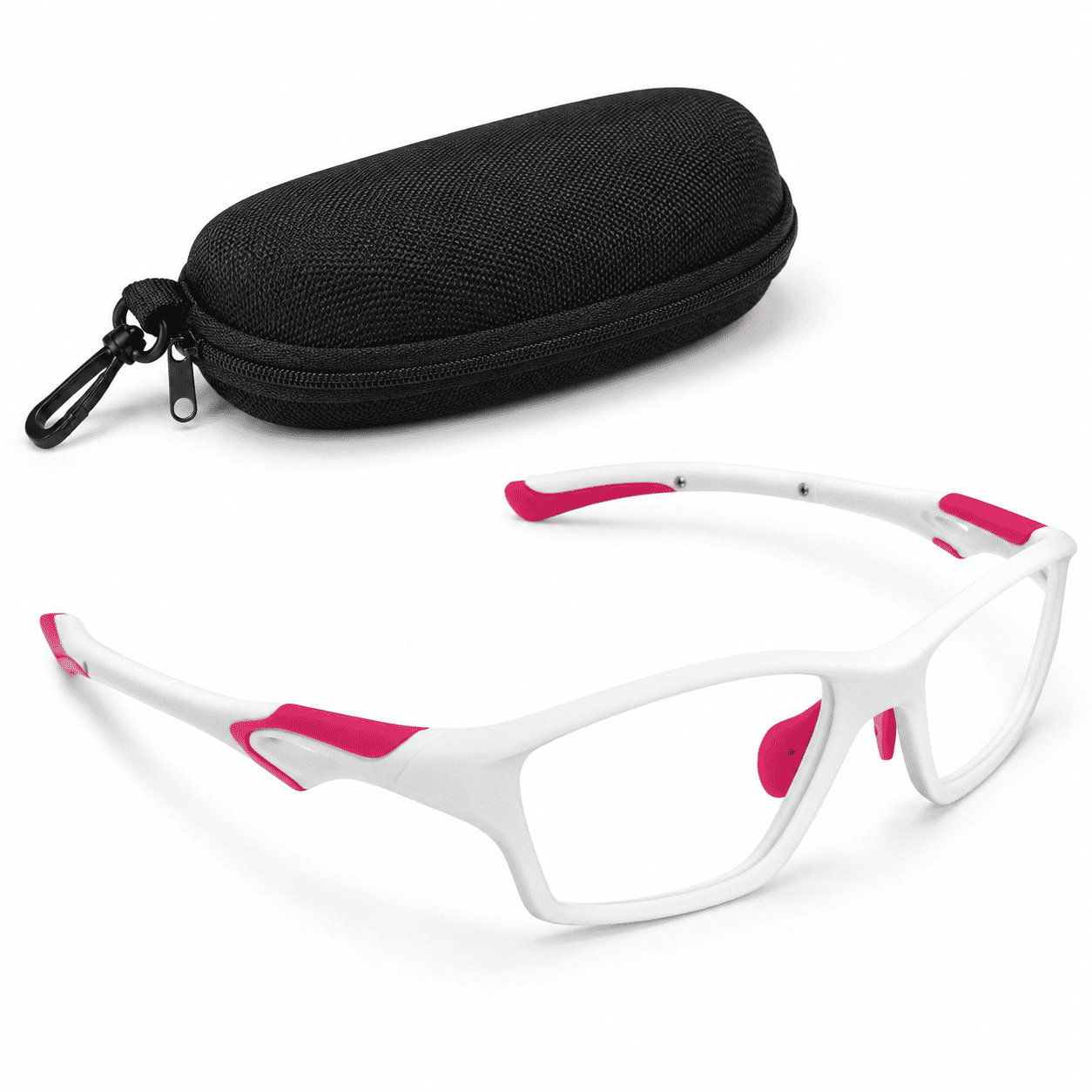 Warning Sign For Alcohol Using Pink1 Classic Lensless Sport Safety Eyewear for Pickleball and Multi ...