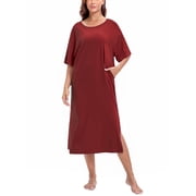 knee length dresses for ladies The House Dress | 100% Cotton Maternity & Nursing-Friendly