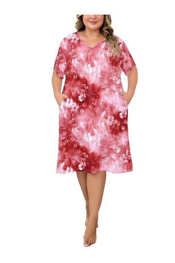 slim fit dress slacks Plus Size Sequin Beaded Maxi Dress Petal Pink / 3X main image 0
