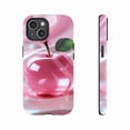 thumbnail image 1 of PinkGlossyiPhoneCaseElegantDesignForWomenWithShockproofProtectionCompatibleWithiPhone11/12/13/14/15/16ProMaxPlus, 1 of 9