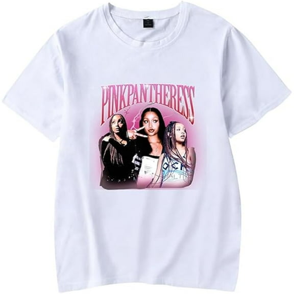 PinkPantheress 2025 T-shirt Merch Summer New Fashion Printed Women Men Casual Short Sleeve