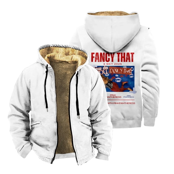 PinkPantheress Fancy That Zipper Hoodies Jacket Women Men Long Sleeve Streetwear Coat