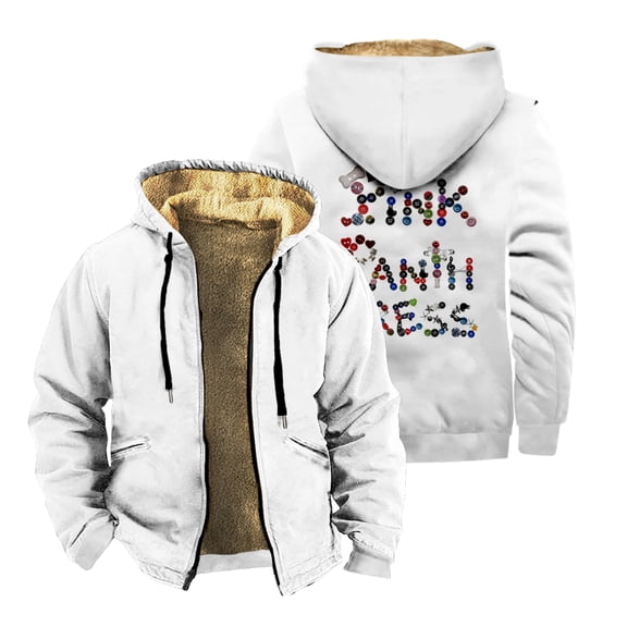 PinkPantheress Logo Zipper Hoodies Jacket Women Men Long Sleeve Streetwear Coat