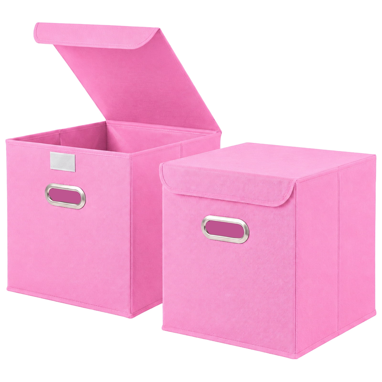 PinkSheep Cubes Storage Bins with Lids,11