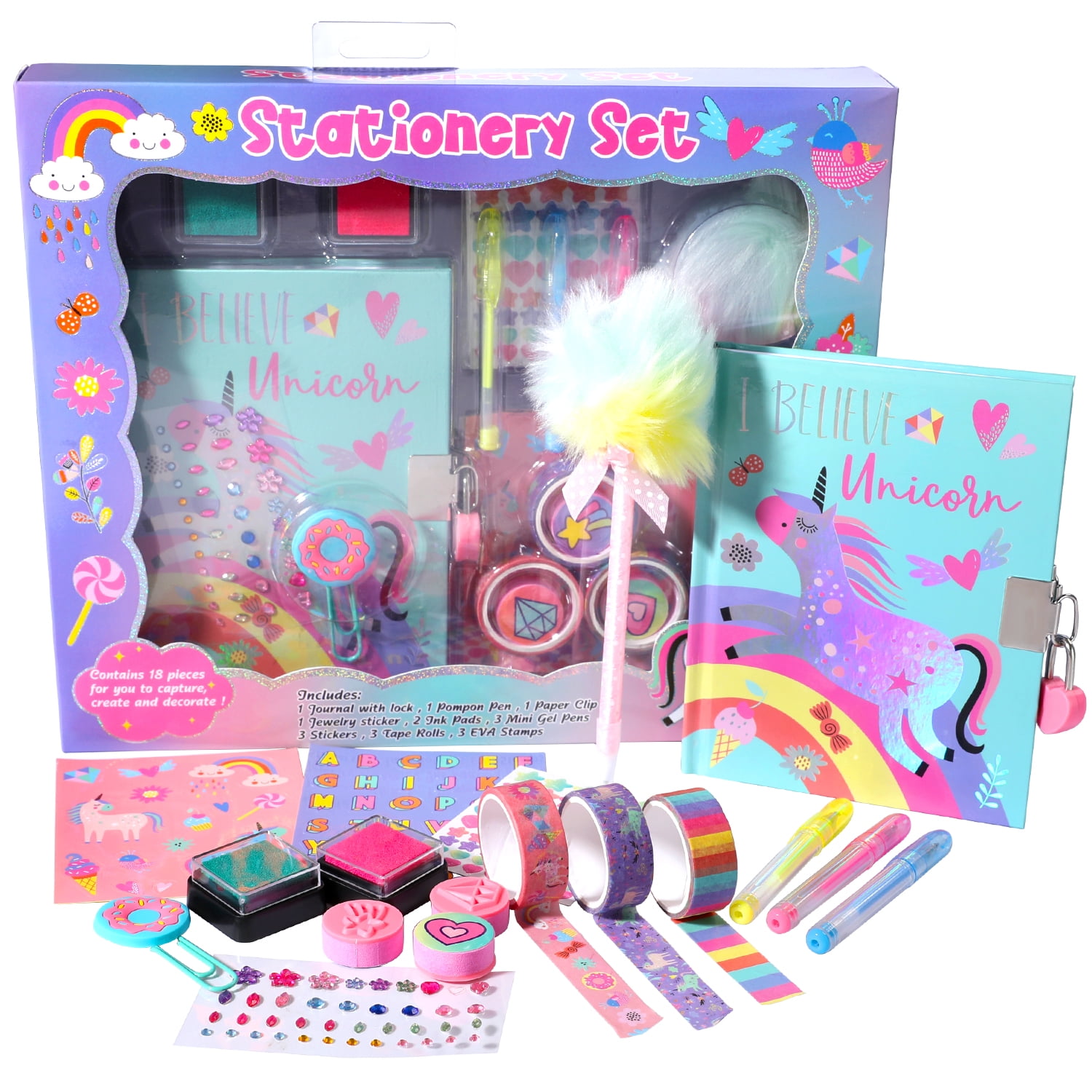 ZoneYan Anelli Bambina Regolabili 36 Pezzi Anelli Per Bambini Con Vetr A Forma Di Cuore Regolabili Anelli Gioielli