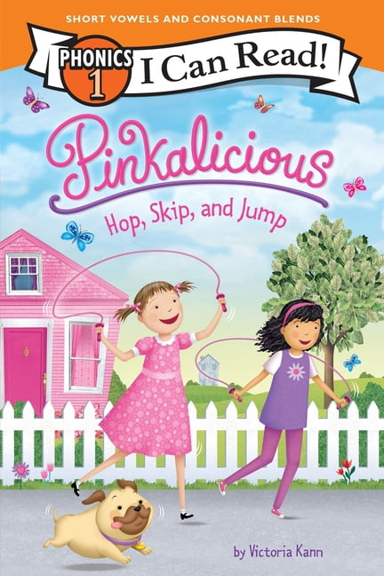 Pinkalicious: Hop, Skip, and Jump (I Can Read Phonics 1), (Paperback)