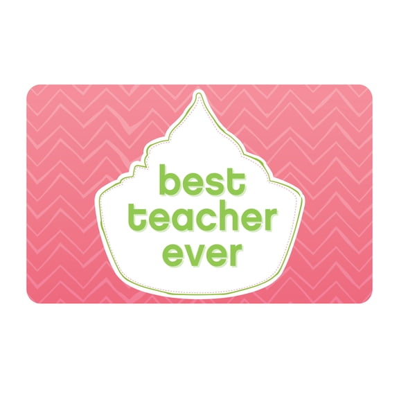 Pinkberry $15 Thank You Teacher eGift Card [Email Delivery]