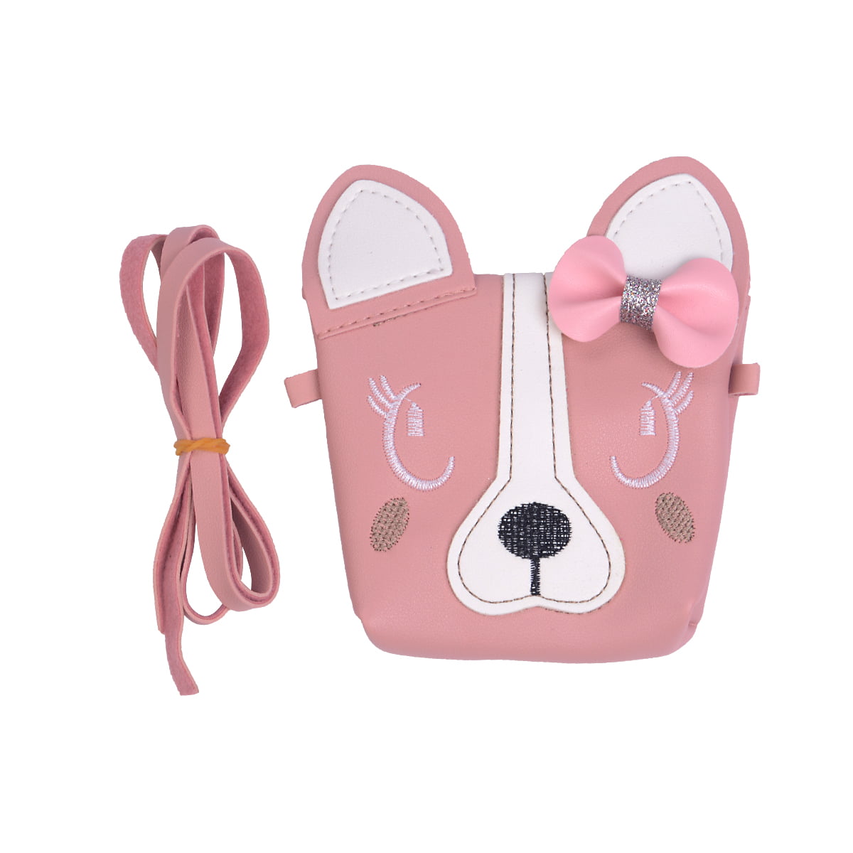 Soft Toy of Dog Cute Handbag for Girls, Kids Playtime Toys(PURPLE)