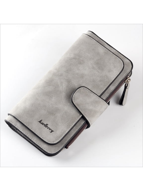 Pinkdeer Women's Design Lady Fashion Casual Trifold Wallet, Gray