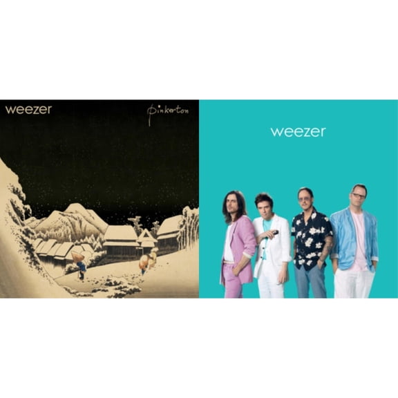 Weezer: Teal Album & Pinkerton [LP Vinyl Bundle]
