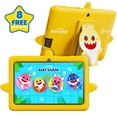 thumbnail image 1 of Contixo Baby Shark Kids Tablet, 7 inch 32GB, Parental Controls, Ages 3-12,Yellow, 1 of 8