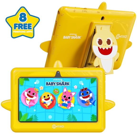 Contixo Baby Shark Kids Tablet, 7 inch 32GB, Parental Controls, Ages 3-12
