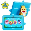 thumbnail image 1 of Contixo Baby Shark Kids Tablet, 7 inch 32GB, Parental Controls, Ages 3-12, Blue, 1 of 8