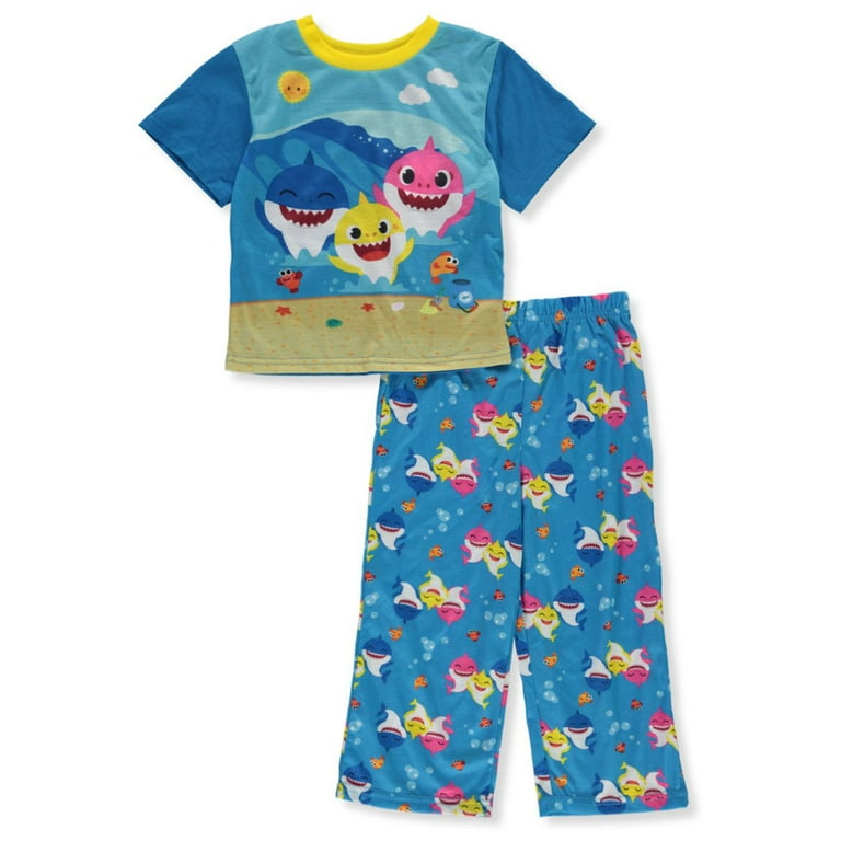 Baby shark pajamas discount 2t