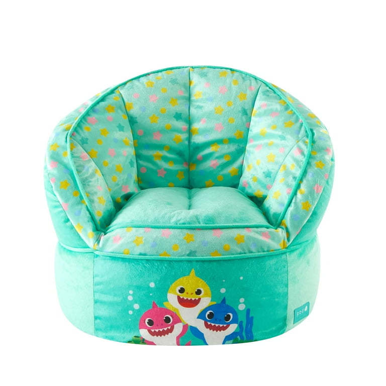 Pinkfong Baby Shark Blue Polyester Bean Bag Walmart