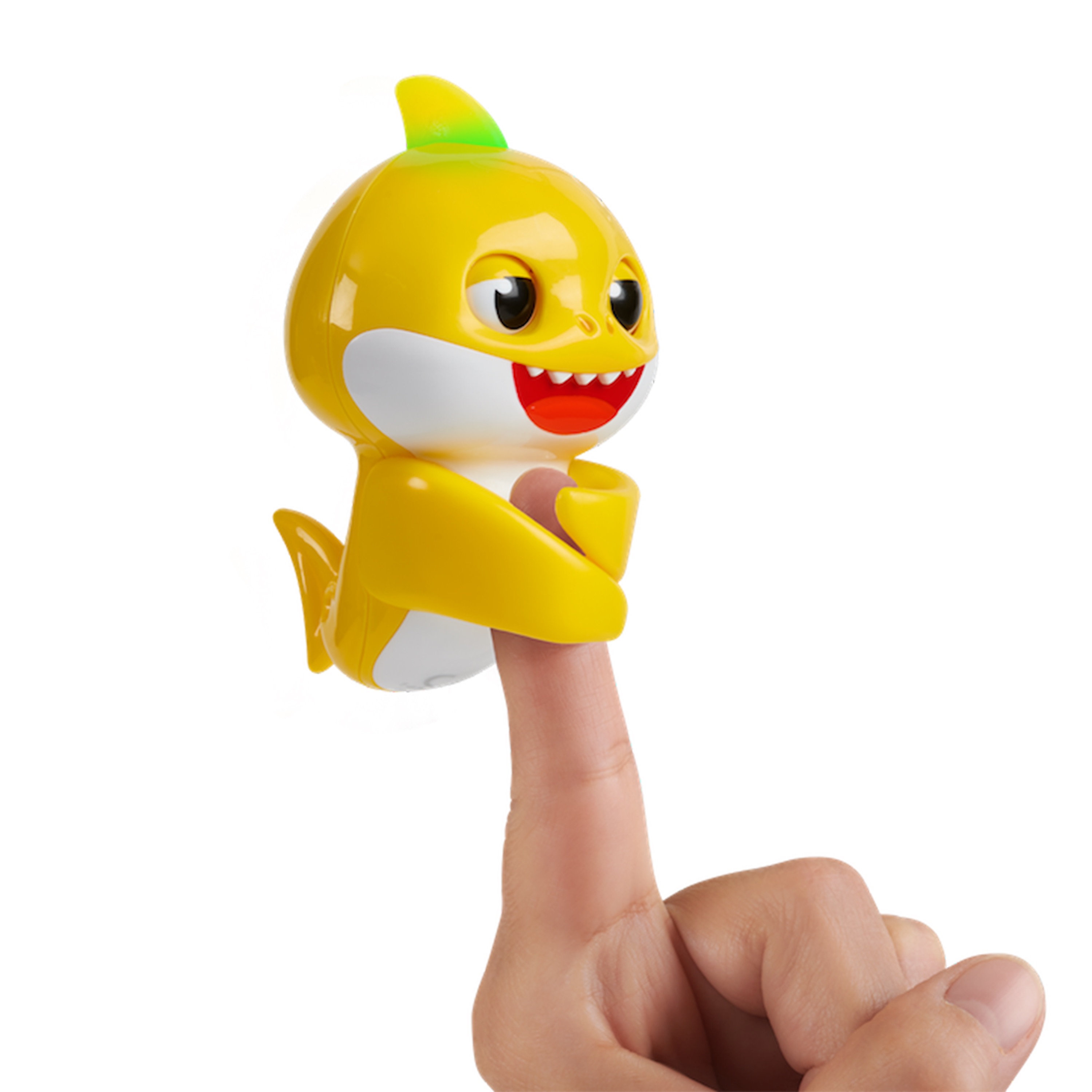 Pinkfong Baby Shark Fingerlings - Baby Shark - Pre-school Interactive Toy - By WowWee - image 1 of 7