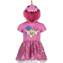 Pinkfong Baby Shark Infant Baby Girls Costume Dress Newborn to Little Kid