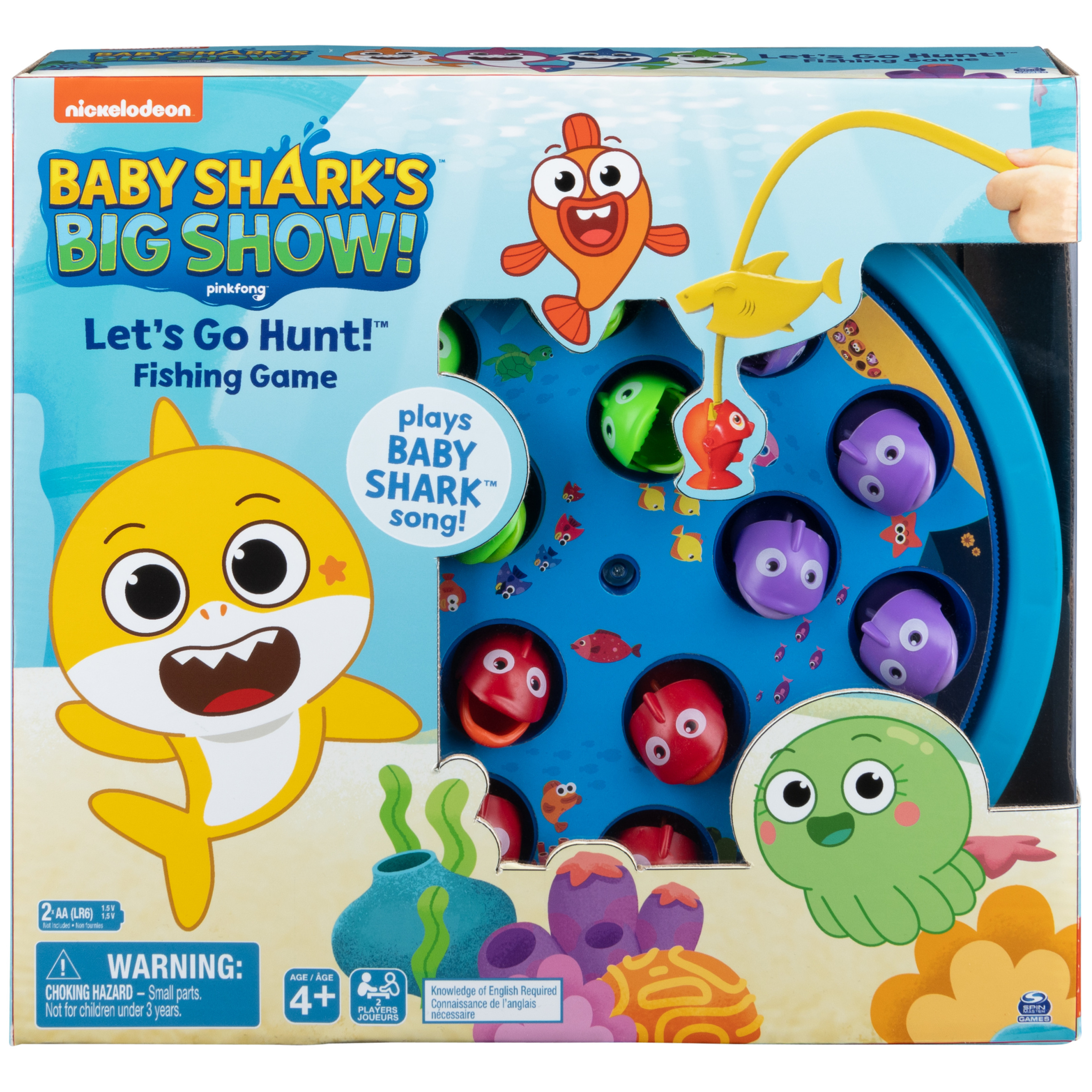 Pinkfong Baby Shark Let's Go Hunt Musical Fishing Game, for Families and Kids Ages 4 and up - image 1 of 6