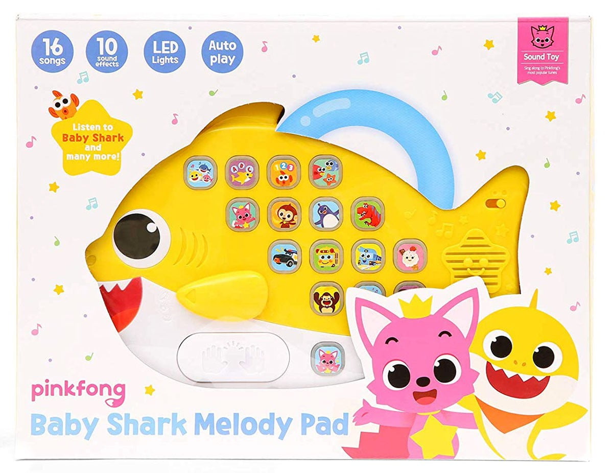 Pinkfong Baby Shark Melody Pad with Lyrics Booklet - Walmart.com