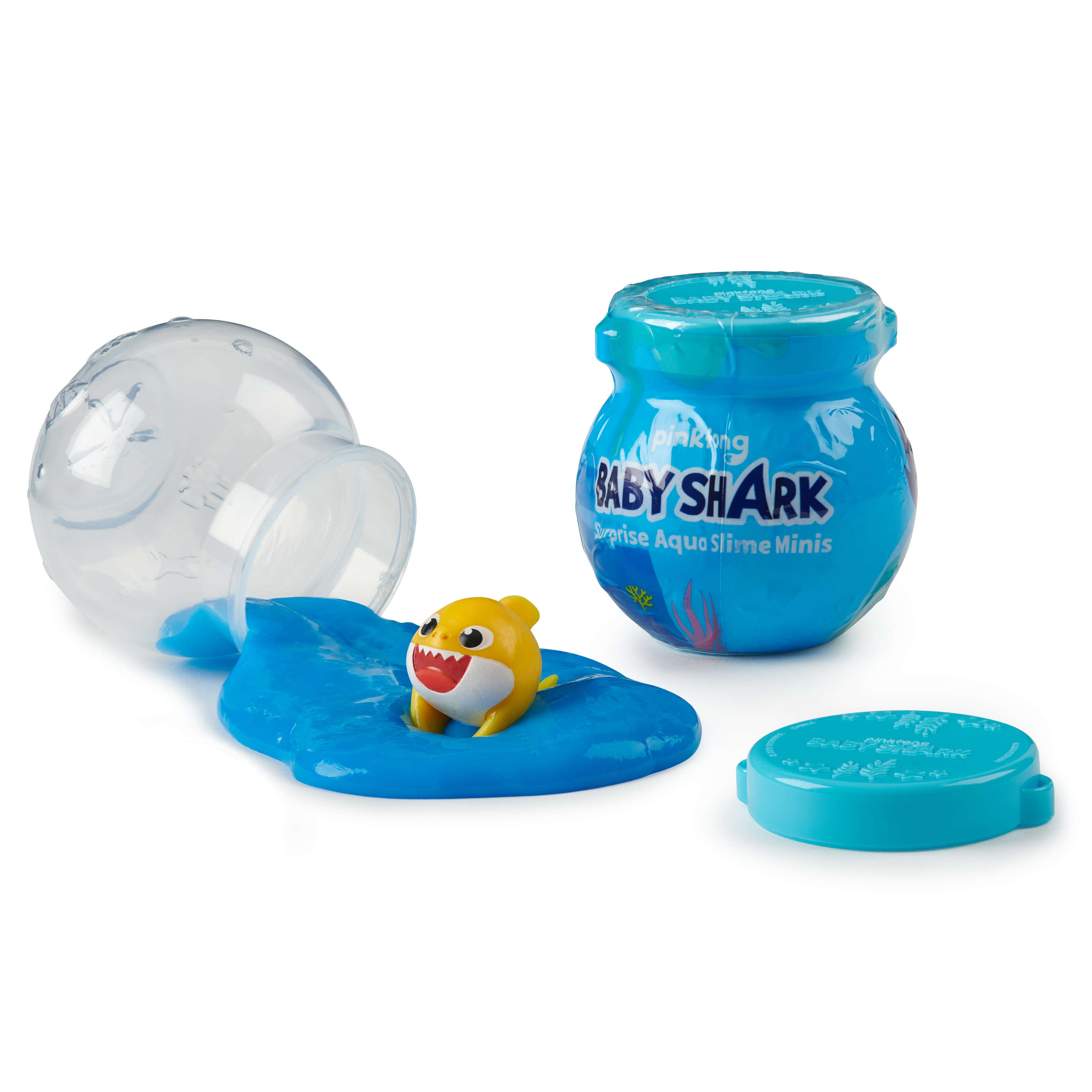 Pinkfong Baby Shark Official Surprise Aqua Slime Minis - By WowWee
