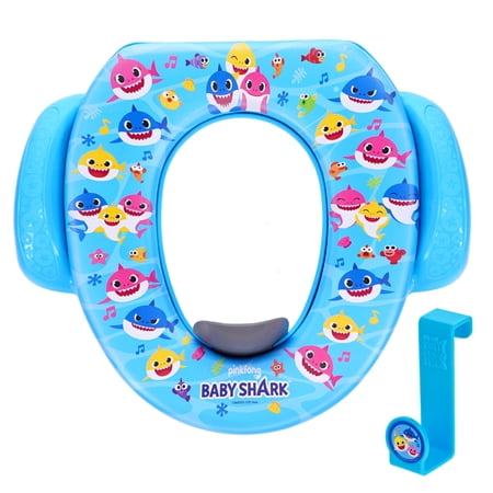 Pinkfong Baby Shark “Ruling the Sea” Soft Potty Seat with Potty Hook
