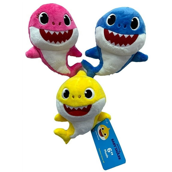 Pinkfong Baby Shark Stuffed Animals and Plush Toys, 3 Piece