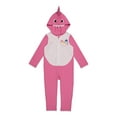 thumbnail image 1 of Pinkfong Baby Shark Toddler Girls Zip Up Costume Coverall Newborn to Little Kid, 1 of 5