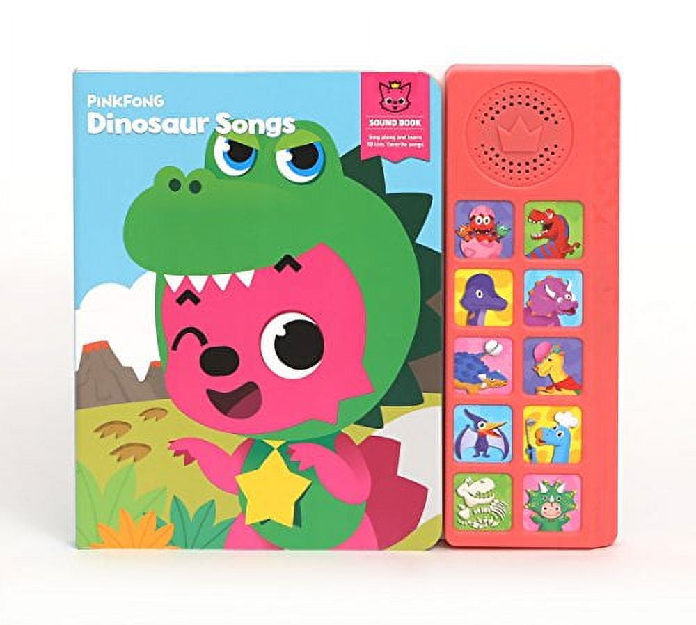 A King of Dinosaurs Button Sound Book Baby Kids English Study Song