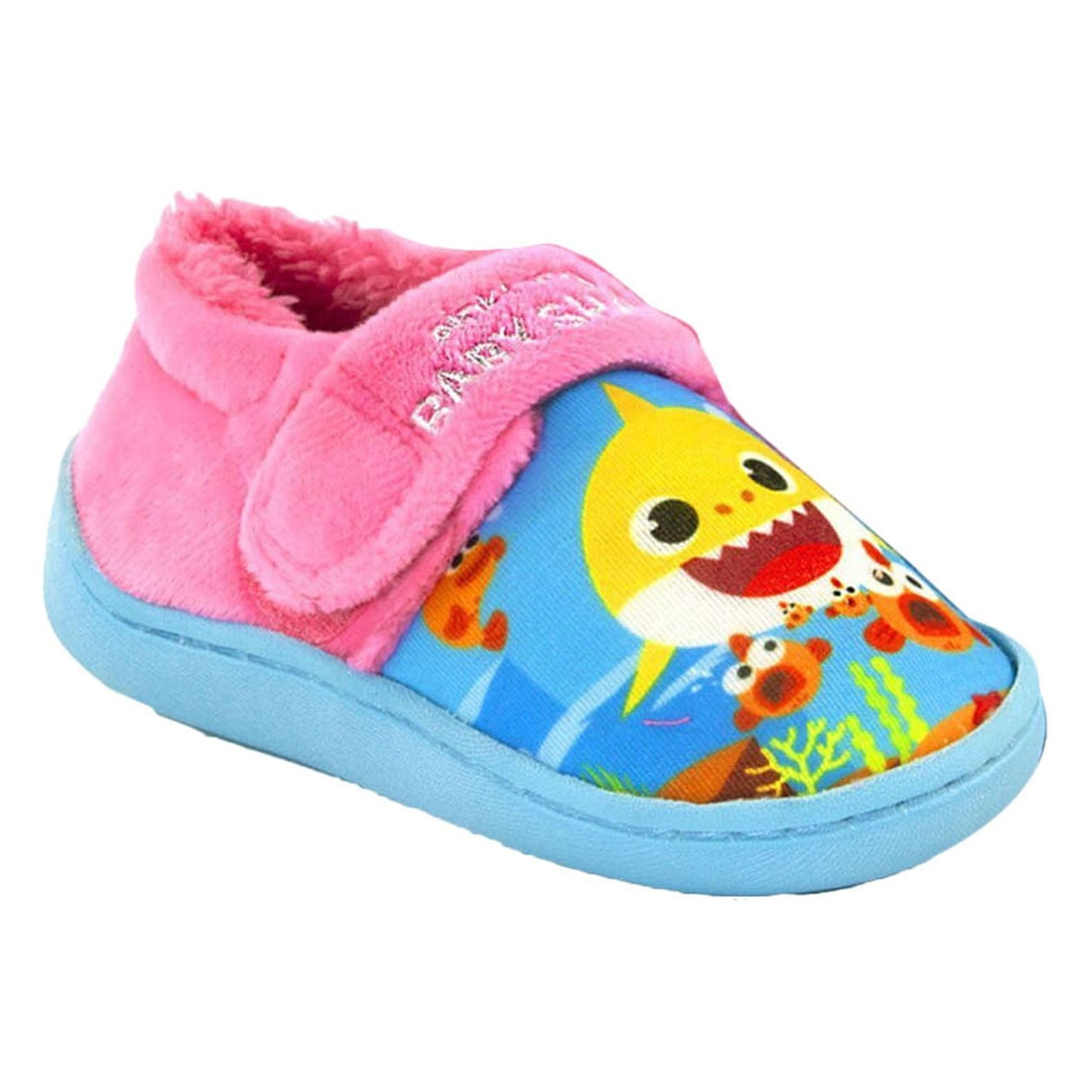 Pinkfong Girls Baby Shark Slippers Walmart