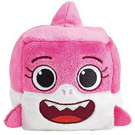 Pinkfong Mommy Shark Plush Sound Cube (Pink)