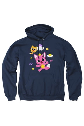 and Ninimo Clouds Adult Pull-Over Hoodie, Navy, Large