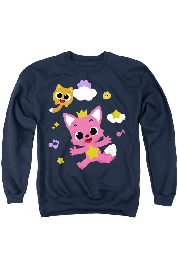 and Ninimo Clouds Unisex Adult Crewneck Sweatshirt, Navy, 5X-Large