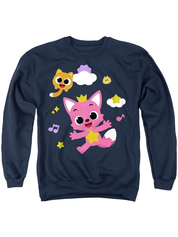and Ninimo Clouds Unisex Adult Crewneck Sweatshirt, Navy, Medium