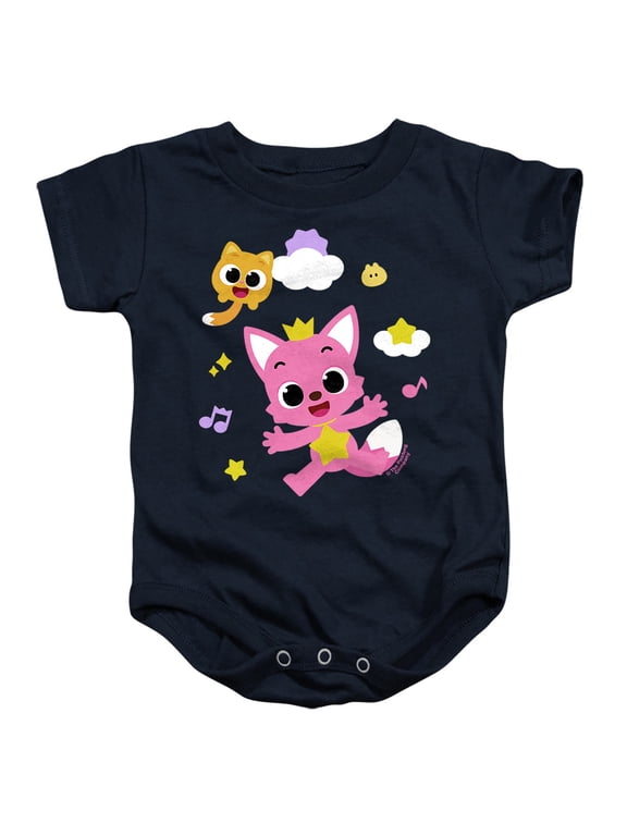 and Ninimo Clouds Unisex Infant Snap Suit for Baby, Navy, Medium