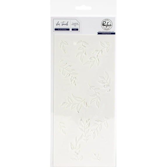 Pinkfresh Studio Slimline Stencils 4"X9" 3/Pkg-You Are Amazing