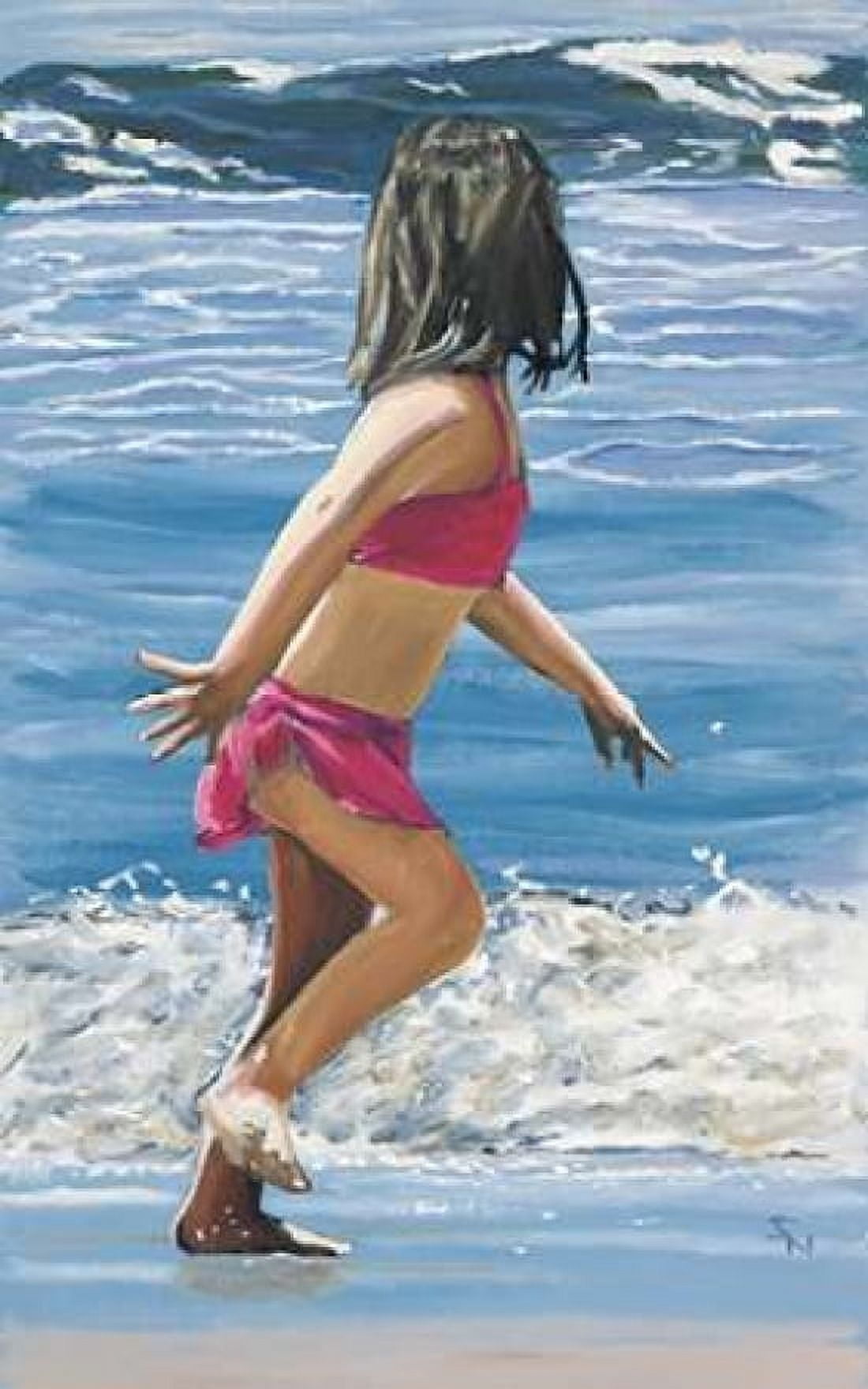 Pinkie Canvas Art - Stephen Newstedt (24 x 36)