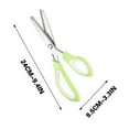 thumbnail image 1 of Pinking Shears,9.4'' Zig Zag Scissors for Fabric，Pinking Shears Scissors for Fabric Cutting，Professional Handheld Dressmaking，Great for Many Kinds of Sewing Fabrics Leather and Craft Paper, 1 of 1