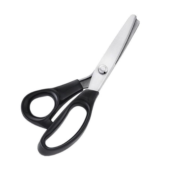 Pinking Shears Stainless Steel Zigzag Edge for Fabric Leather Paper Craft Tailoring