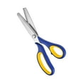 thumbnail image 1 of Pinking Shears, Zig Zag Scissors for Fabric, Professional Handheld Dressmaking, Zigzag Cut for No-Fray Fabric, Sewing & Craft Edging (B), 1 of 4