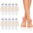 thumbnail image 1 of Pinkiou 10 Packs Heel Blister Pads Prevention Cushioned Bandages Guard Stickers Athletes Anti-Wearing Toes Protect Heal Skin from Rubbing Shoes for Running Hiking(2.8 X 6.9cm), 1 of 8