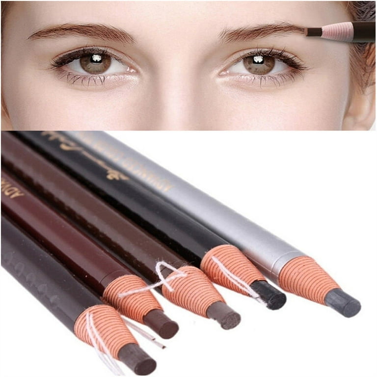 Permanent eyebrow pencil top